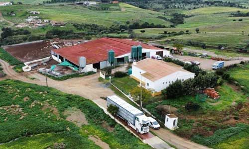 foto de instalaciones cebacor en mertola - alentejo - portugal